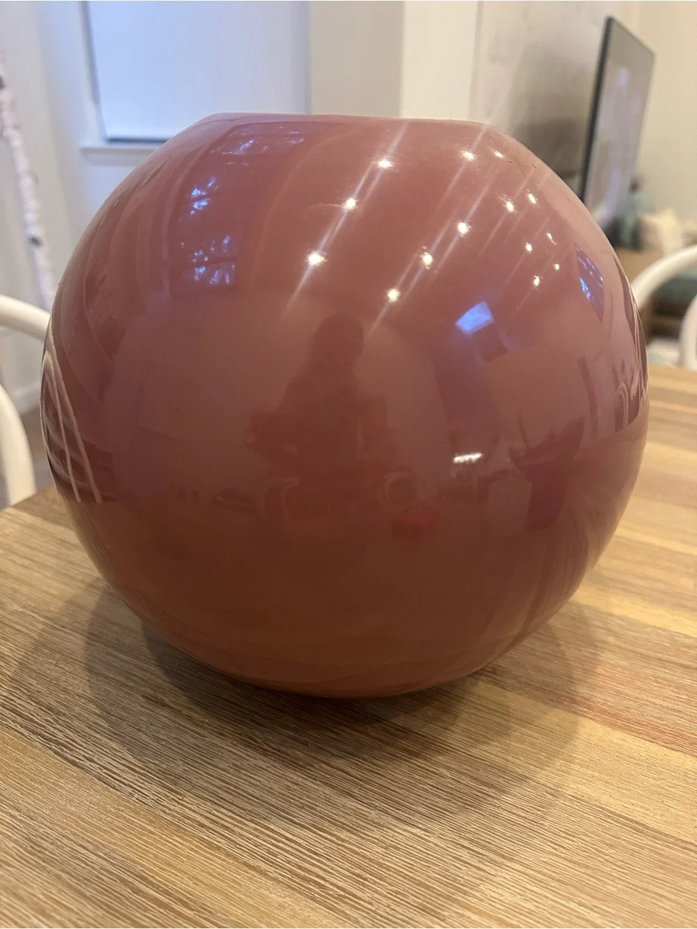 Vintage Royal Haeger Mauve Pink Glossy 8